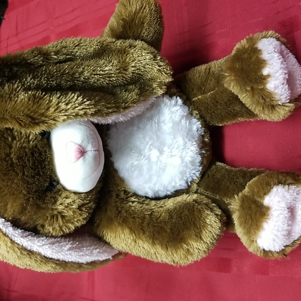 Build A Bear Brown Long Ears Bunny Rabbit BAB 16"